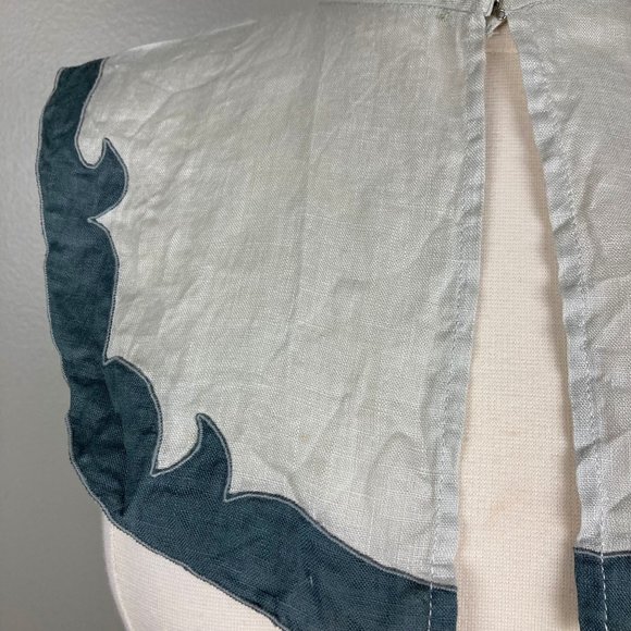 HANDMADE - OS - Floral Embroidery Yoke - Picture 6 of 7